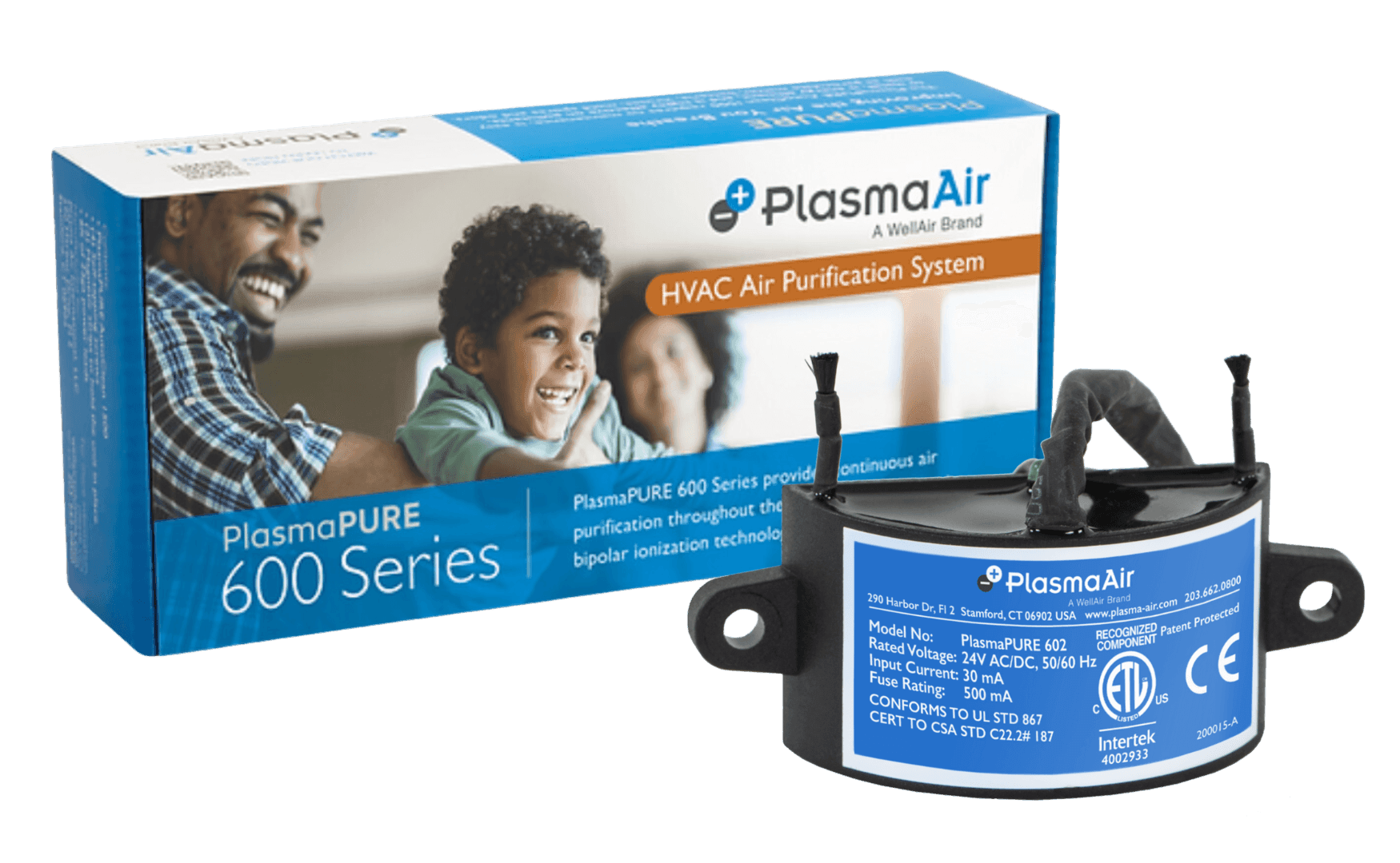 The PlasmaPURE Ionizer will  remove airborne contaminants in your home or business. 